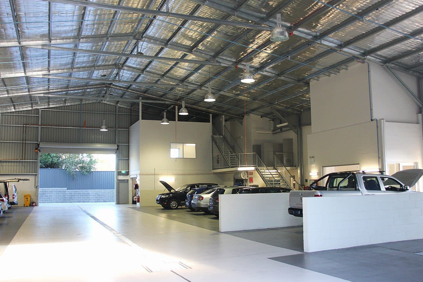 Warehouse installation