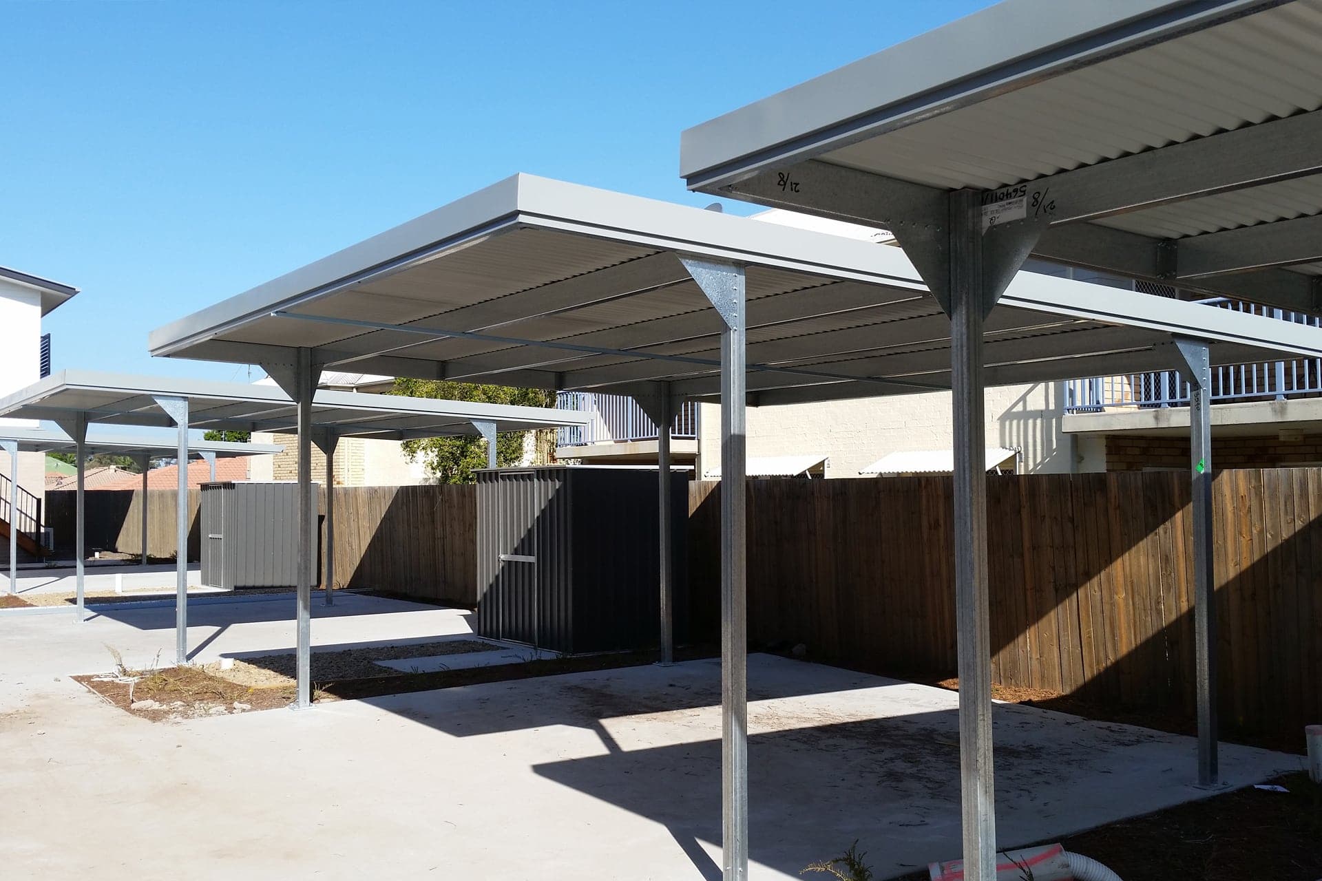 Single bay carport