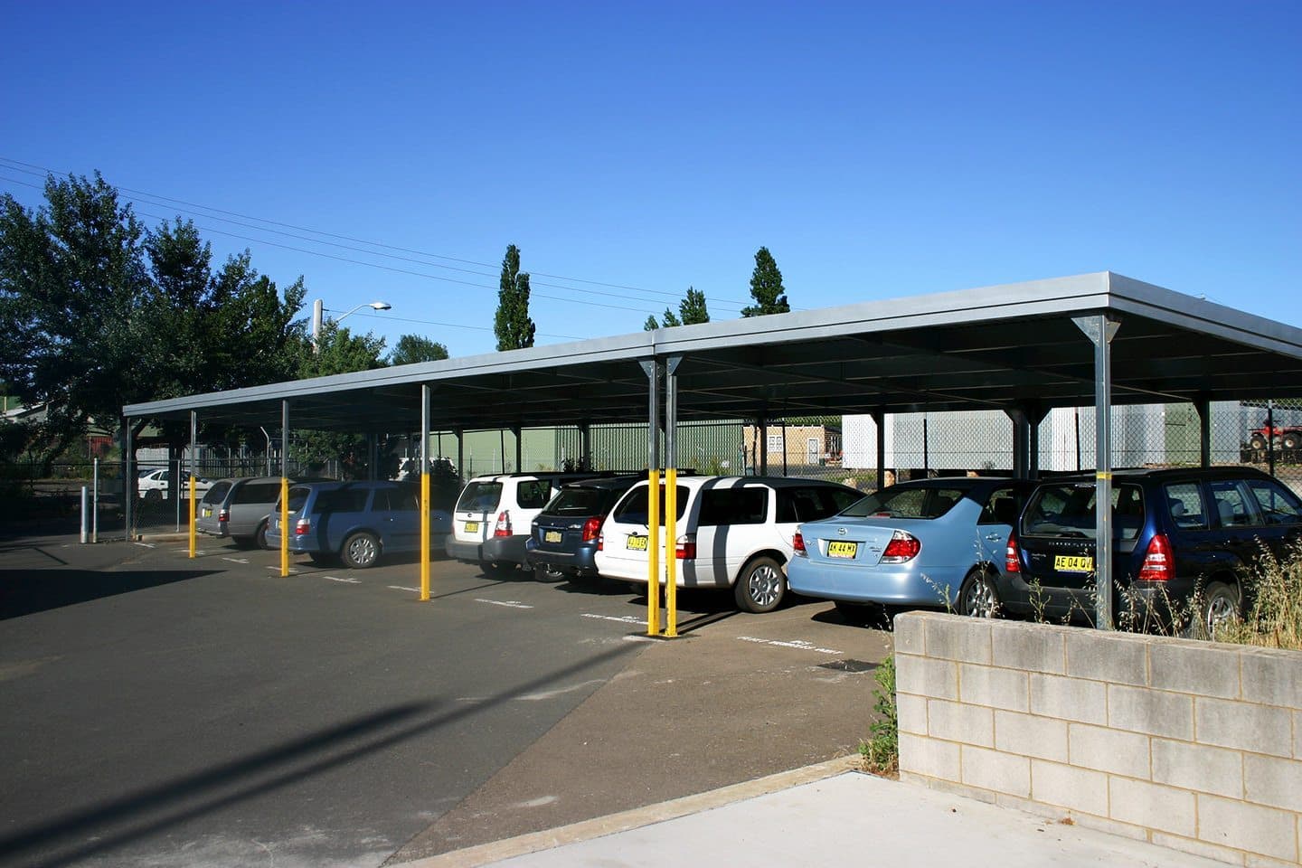Carport installation