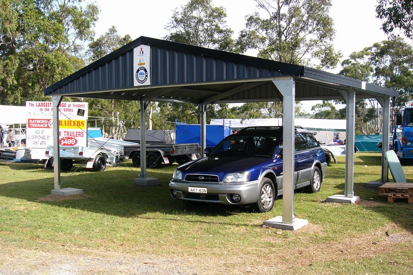 Single bay carport
