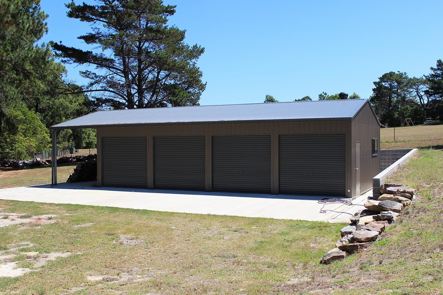 Garaport installation