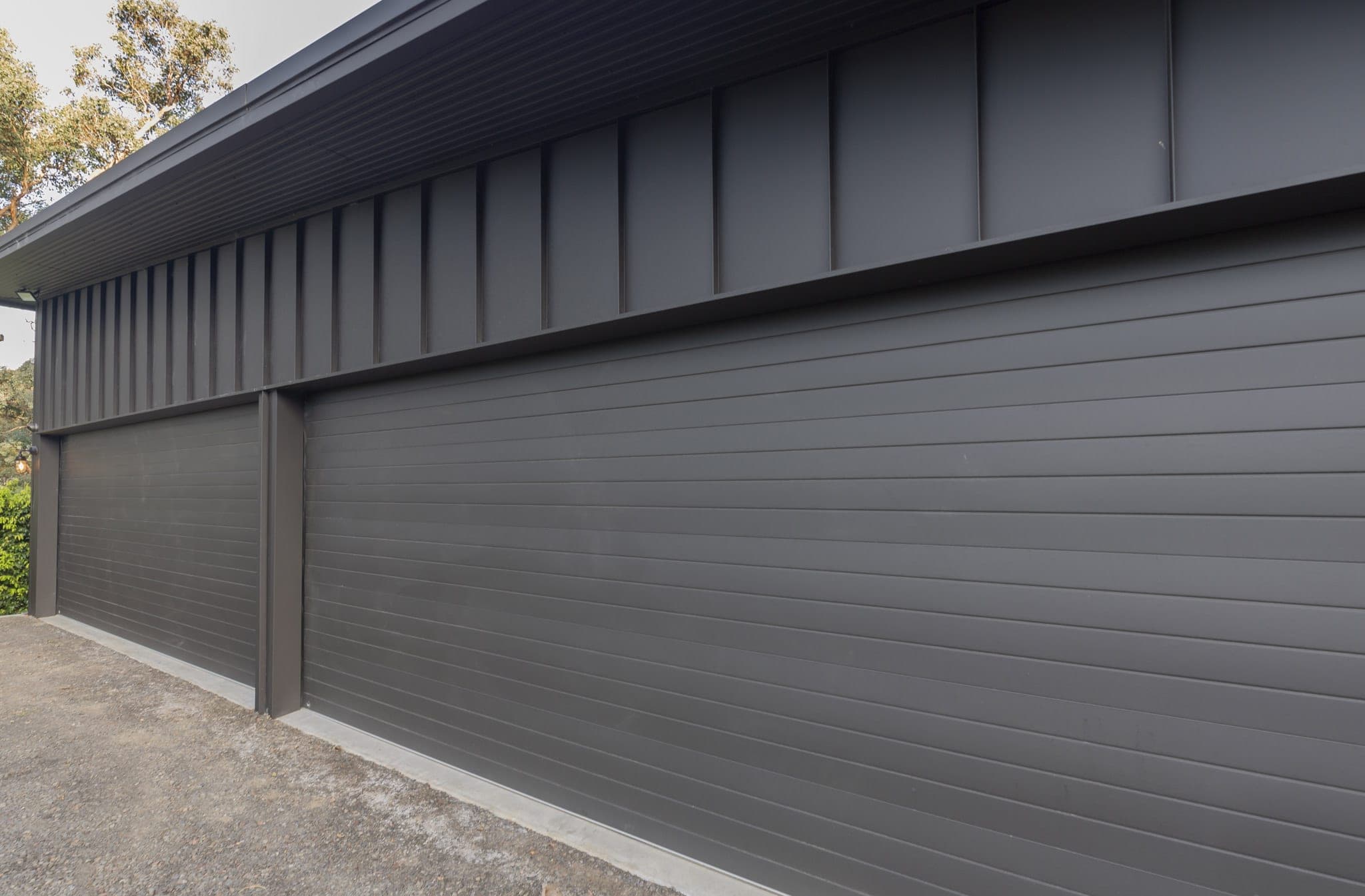 Modern skillion shed